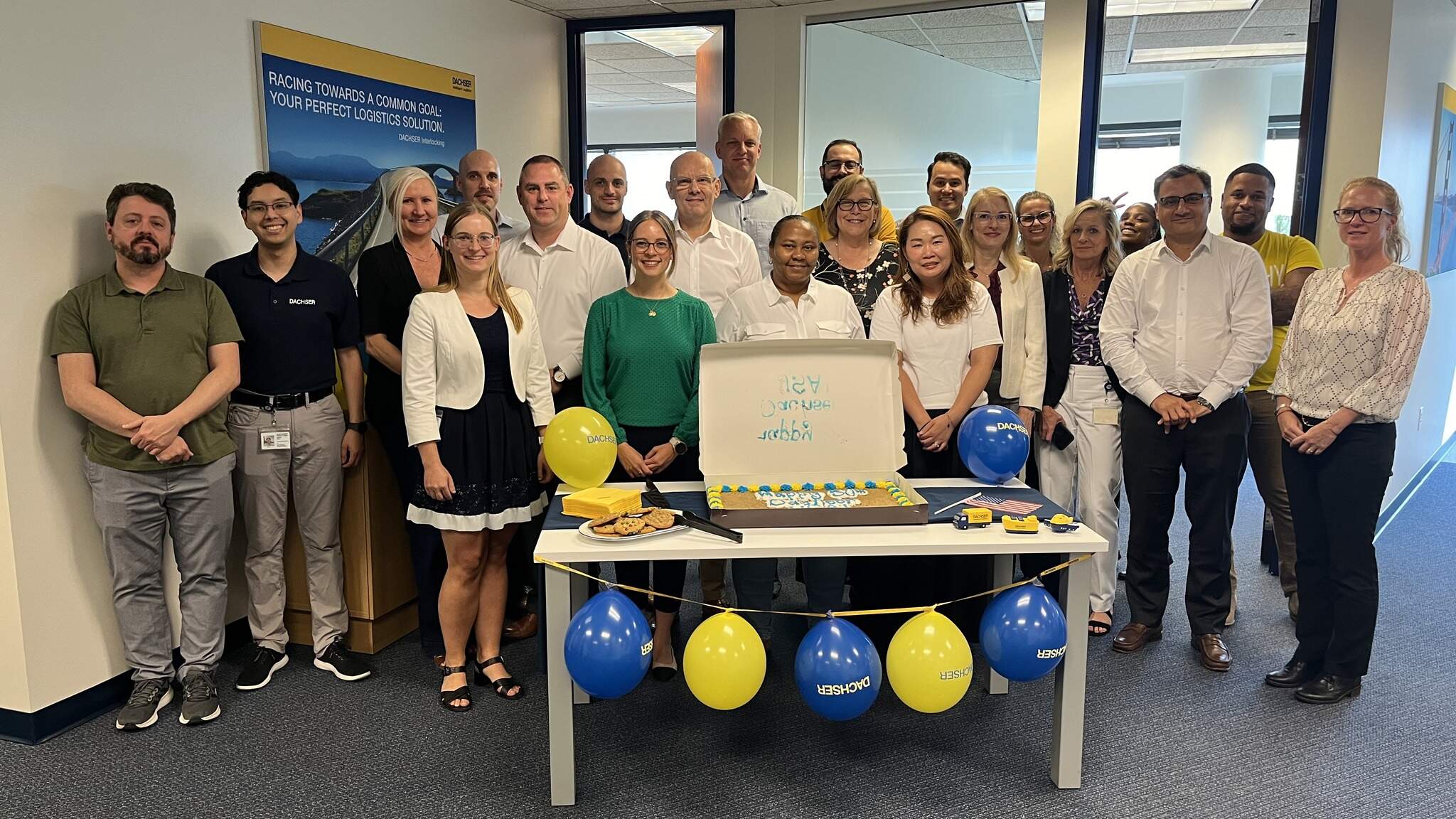 In September 2024, DACHSER USA has proudly commemorated its 50th anniversary. In September 2024, DACHSER USA has proudly commemorated its 50th anniversary.