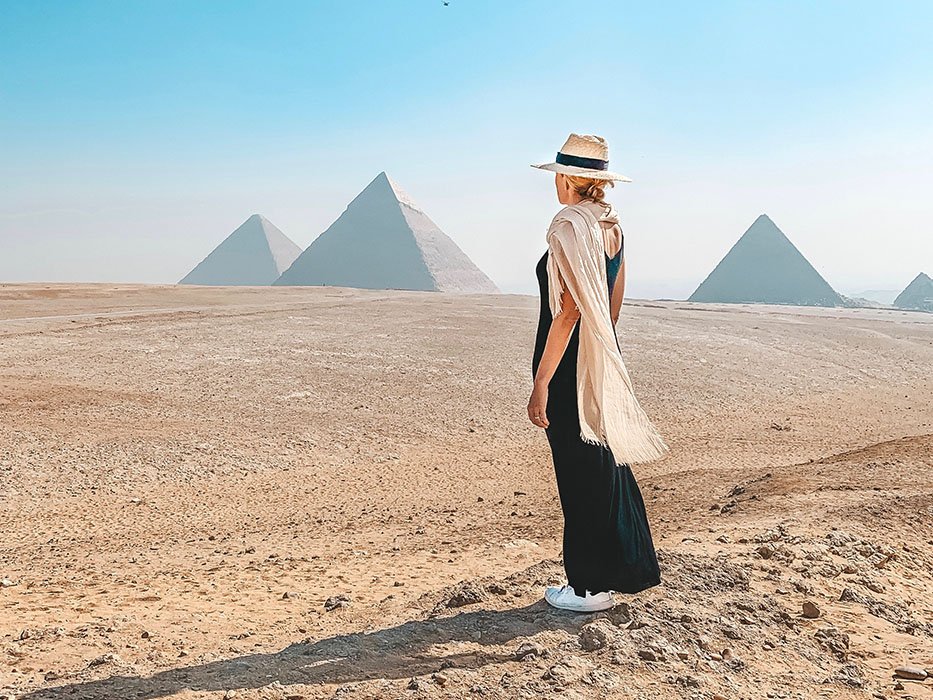 Tourist in Pyramids
